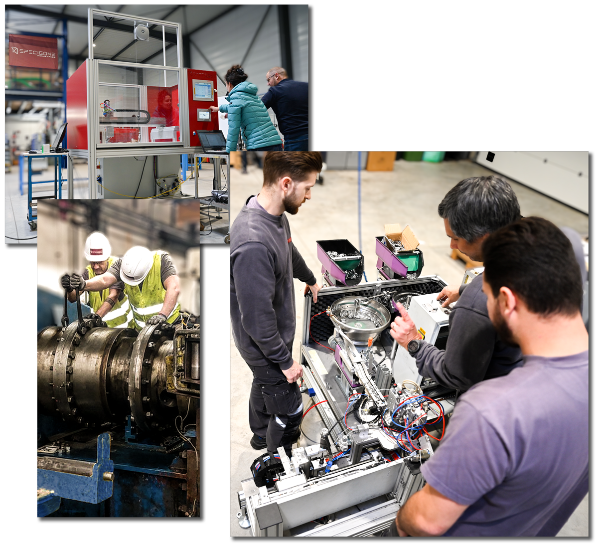 Concepteur Fabricant machine spéciale Isère Ain Rhône Loire