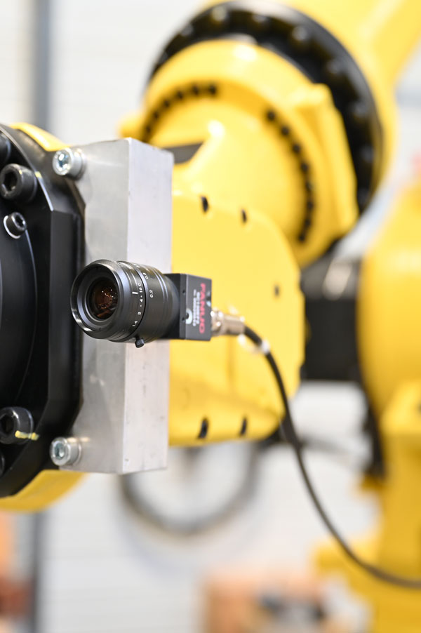 Caméra vision industrielle sur robot FANUC SPECIGONE Ain Rhone Isère Loire