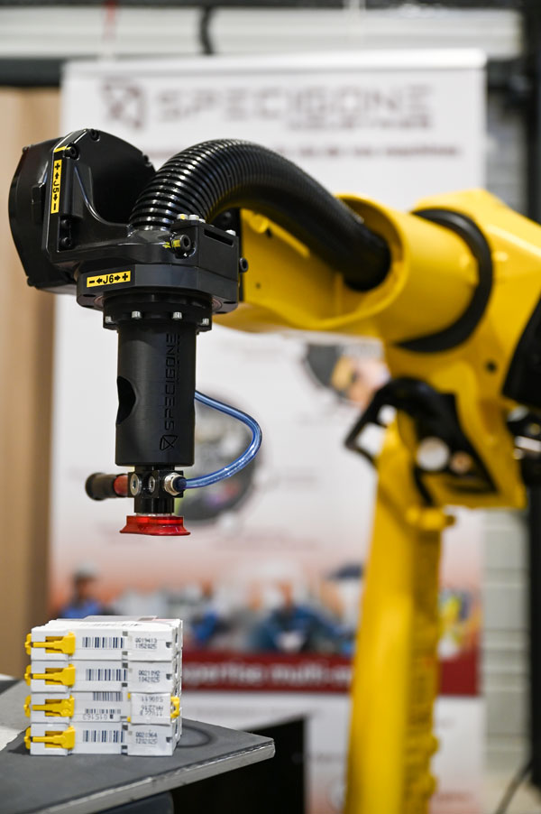 Intégration robot FANUC UR ABB process industriel Ain Rhône Isère